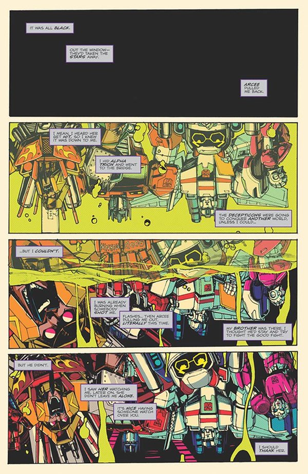 IDW's Optimus Prime Issue 9 Three Page ITunes Preview  (3 of 3)